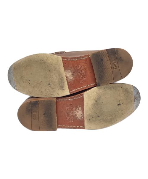 G.H.BASS WEEJUNS（ジーエイチ バス ウィージャンズ）G.H.BASS WEEJUNS (ジーエイチ バス ウィージャンズ) Larson Penny Loafers Earth Nubuck ブラウン サイズ:40 1/2の古着・服飾アイテム