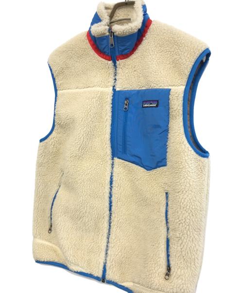 Patagonia（パタゴニア）Patagonia (パタゴニア) CLASSIC RETRO-X VEST アイボリー サイズ:Mの古着・服飾アイテム