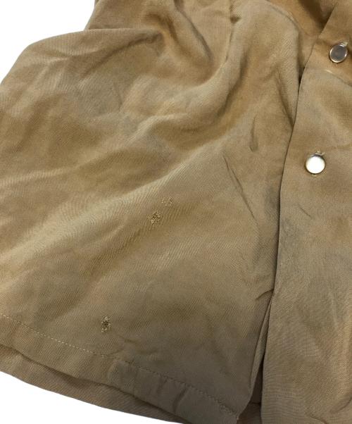 California palm（カリフォルニア・パーム）California palm (カリフォルニア・パーム) 60sレーヨンシャツ ベージュ サイズ:Mの古着・服飾アイテム