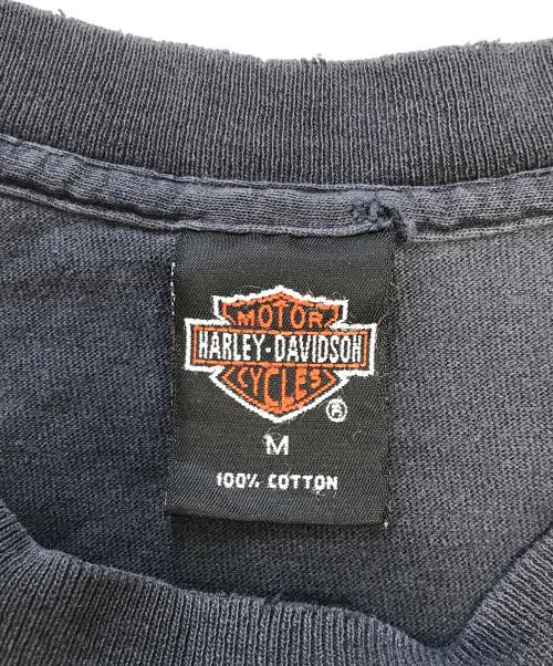 HARLEY-DAVIDSON（ハーレーダビッドソン）HARLEY-DAVIDSON (ハーレーダビッドソン) プリントTシャツ ブラック サイズ:Mの古着・服飾アイテム
