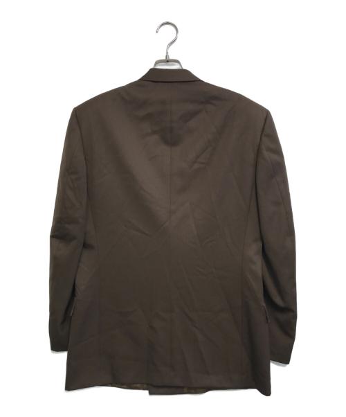 Christian Dior MONSIEUR（クリスチャンディオールムッシュ）Christian Dior MONSIEUR (クリスチャンディオールムッシュ) ダブルテーラードセットアップ ブラウン サイズ:38Rの古着・服飾アイテム