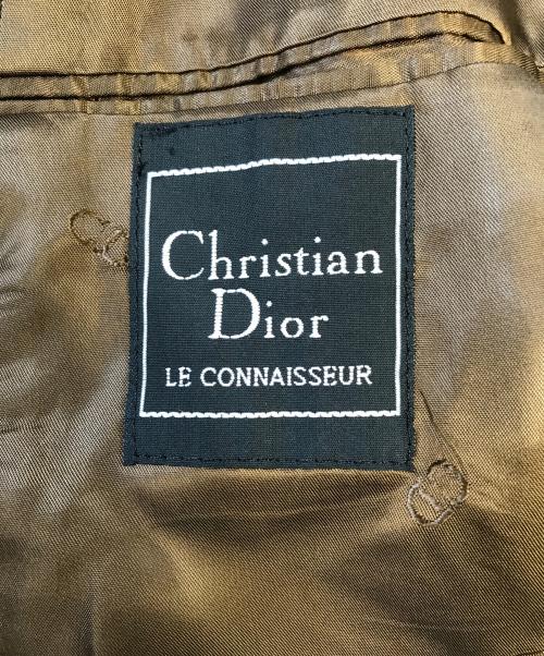 Christian Dior MONSIEUR（クリスチャンディオールムッシュ）Christian Dior MONSIEUR (クリスチャンディオールムッシュ) ダブルテーラードセットアップ ブラウン サイズ:38Rの古着・服飾アイテム