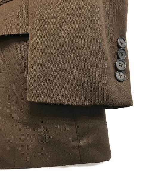 Christian Dior MONSIEUR（クリスチャンディオールムッシュ）Christian Dior MONSIEUR (クリスチャンディオールムッシュ) ダブルテーラードセットアップ ブラウン サイズ:38Rの古着・服飾アイテム