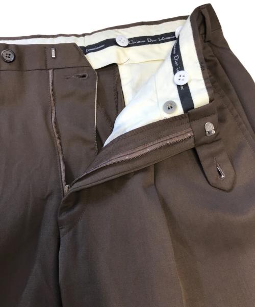 Christian Dior MONSIEUR（クリスチャンディオールムッシュ）Christian Dior MONSIEUR (クリスチャンディオールムッシュ) ダブルテーラードセットアップ ブラウン サイズ:38Rの古着・服飾アイテム
