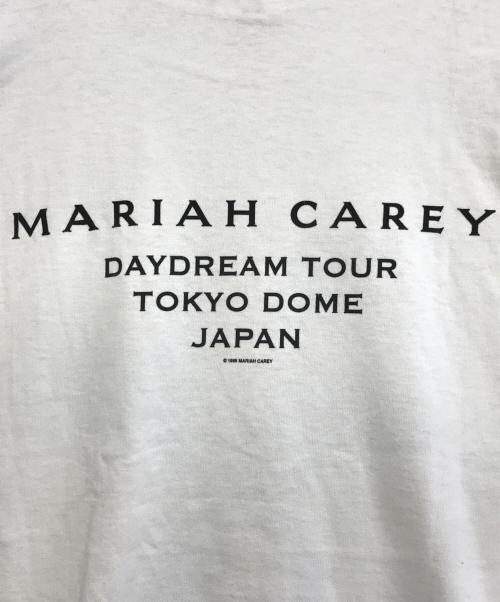 MARIAH CAREY（マライアキャリー）MARIAH CAREY (マライアキャリー) アーティストＴシャツ ホワイト サイズ:Lの古着・服飾アイテム