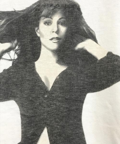 MARIAH CAREY（マライアキャリー）MARIAH CAREY (マライアキャリー) アーティストＴシャツ ホワイト サイズ:Lの古着・服飾アイテム