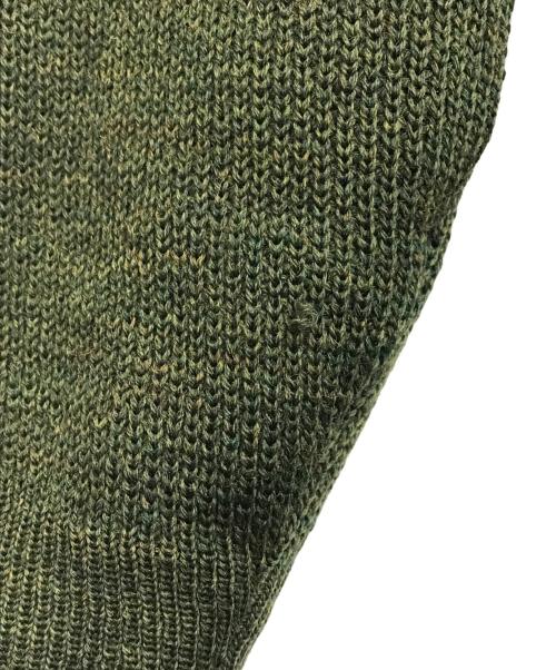 THUNDERBIRD（サンダーバード）THUNDERBIRD (サンダーバード) エルボーパッチカーディガン グリーン サイズ:表記なしの古着・服飾アイテム