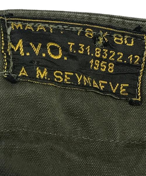 VINTAGE（ヴィンテージ）VINTAGE (ヴィンテージ) ダブルフェイスフィールドパンツ グリーン サイズ:79×80の古着・服飾アイテム