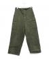 VINTAGE（ヴィンテージ）の古着「ダブルフェイスフィールドパンツ」｜グリーン