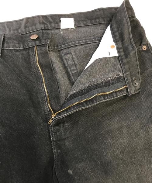 LEVI'S（リーバイス）LEVI'S (リーバイス) 後染めブラックデニム ブラック サイズ:W36 L30の古着・服飾アイテム