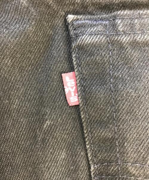 LEVI'S（リーバイス）LEVI'S (リーバイス) 後染めブラックデニム ブラック サイズ:W36 L30の古着・服飾アイテム