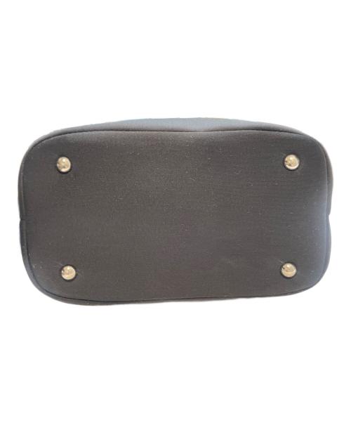 HYDROGEN（ハイドロゲン）HYDROGEN (ハイドロゲン) ロゴチャーム付きミニトートバッグ ブラックの古着・服飾アイテム