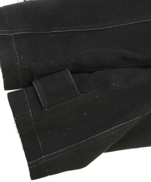 GAULTIER JEANS（ゴルチエジーンズ）GAULTIER JEANS (ゴルチエジーンズ) スーパーロングコート ブラック サイズ:40の古着・服飾アイテム