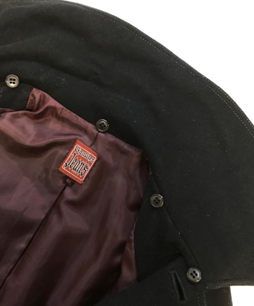 GAULTIER JEANS（ゴルチエジーンズ）GAULTIER JEANS (ゴルチエジーンズ) スーパーロングコート ブラック サイズ:40の古着・服飾アイテム