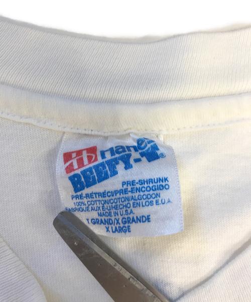 Hanes（ヘインズ）Hanes (ヘインズ) プリントTシャツ ホワイト サイズ:X LARGEの古着・服飾アイテム