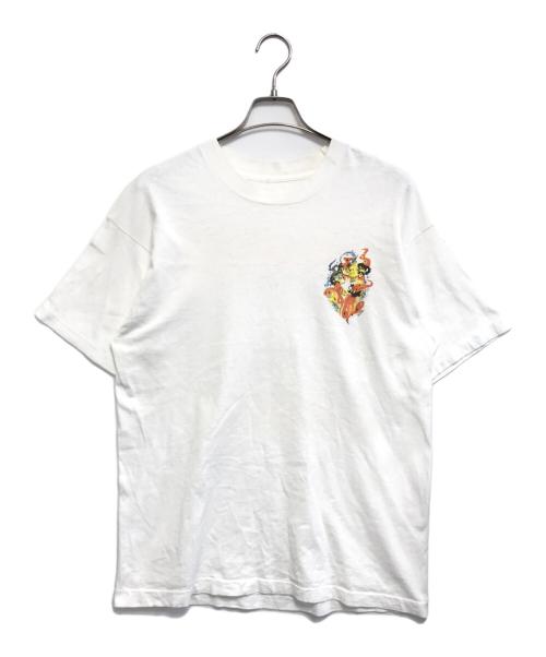 バンドTシャツ（バンドTシャツ）バンドTシャツ (バンドTシャツ) 90s BEATLES(ビートルズ) バンドTシャツ ホワイト サイズ:表記なしの古着・服飾アイテム