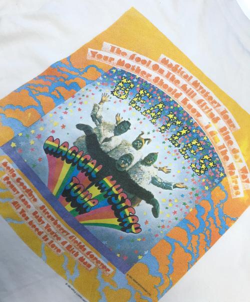 バンドTシャツ（バンドTシャツ）バンドTシャツ (バンドTシャツ) 90s BEATLES(ビートルズ) バンドTシャツ ホワイト サイズ:表記なしの古着・服飾アイテム