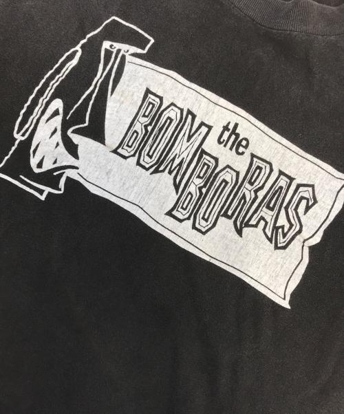 バンドTシャツ（バンドTシャツ）バンドTシャツ (バンドTシャツ) the BOMBORAS(ザ・ボンボラス) バンドTシャツ ブラック サイズ:表記なしの古着・服飾アイテム