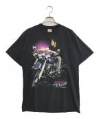 アーティストTシャツアーティストTシャツ）の古着「90s Elvis Presley(エルヴィス・プレスリー) アーティストTシャツ」｜ブラック