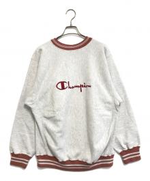 Champion（チャンピオン）の古着「リブラインリバースウィーブスウェット」｜グレー
