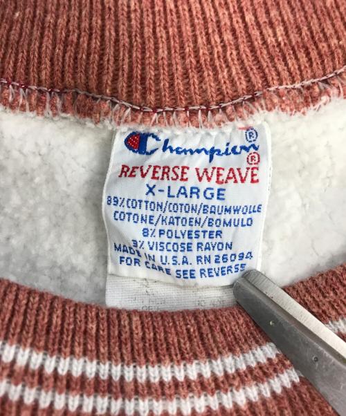 Champion（チャンピオン）Champion (チャンピオン) リブラインリバースウィーブスウェット グレー サイズ:XLの古着・服飾アイテム