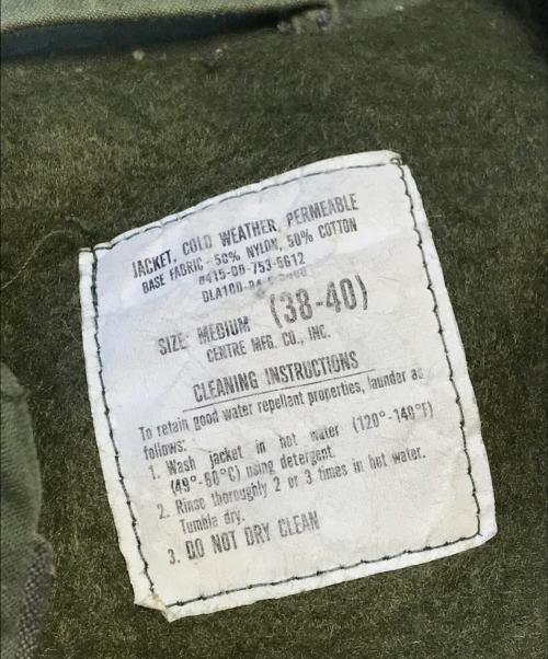 VINTAGE MILITARY（ヴィンテージ ミリタリー）VINTAGE MILITARY (ヴィンテージ ミリタリー) US ARMY A-2デッキジャケット グリーン サイズ:Mの古着・服飾アイテム