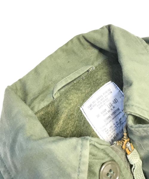 VINTAGE MILITARY（ヴィンテージ ミリタリー）VINTAGE MILITARY (ヴィンテージ ミリタリー) US ARMY A-2デッキジャケット グリーン サイズ:Mの古着・服飾アイテム