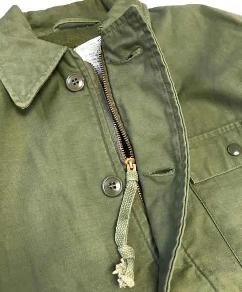 VINTAGE MILITARY（ヴィンテージ ミリタリー）VINTAGE MILITARY (ヴィンテージ ミリタリー) US ARMY A-2デッキジャケット グリーン サイズ:Mの古着・服飾アイテム