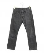 PRADAプラダ）の古着「デニムパンツ」｜ブラック