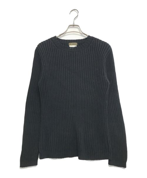 Y's for men（ワイズフォーメン）Y'S for men (ワイズフォーメン) リブニット ブラック サイズ:3の古着・服飾アイテム