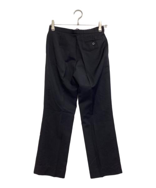JIL SANDER（ジルサンダー）JIL SANDER (ジルサンダー) ウールモヘアスラックス ブラック サイズ:34の古着・服飾アイテム