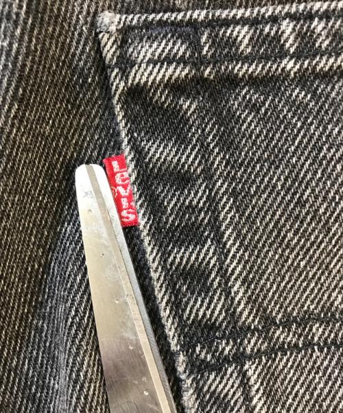 LEVI'S（リーバイス）LEVI'S (リーバイス) 後染めブラックデニム ブラック サイズ:W30 L30の古着・服飾アイテム
