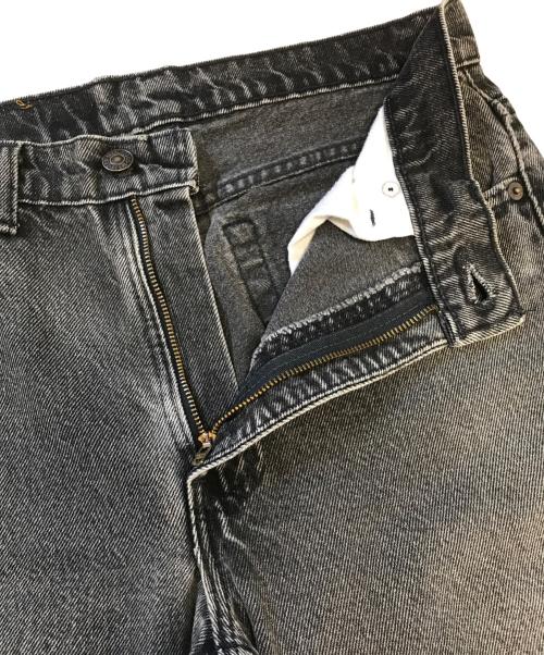 LEVI'S（リーバイス）LEVI'S (リーバイス) 後染めブラックデニム ブラック サイズ:W30 L30の古着・服飾アイテム