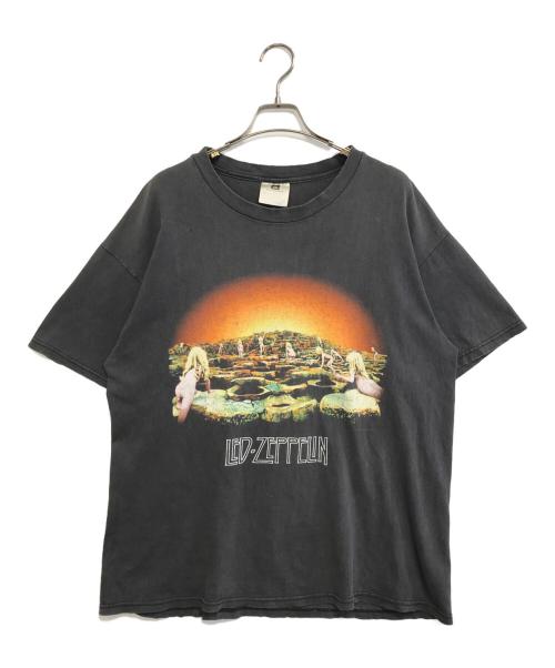 バンドTシャツ（バンドTシャツ）バンドTシャツ (バンドTシャツ) LED ZEPPELIN(レッド・ツェペリン) バンドTシャツ ブラック サイズ:Lの古着・服飾アイテム