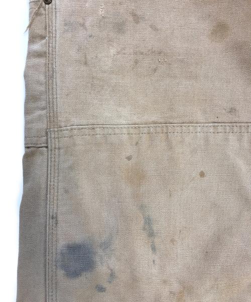 CarHartt（カーハート）CarHartt (カーハート) ダブルニーオーバーオール ブラウン サイズ:W34×L32の古着・服飾アイテム