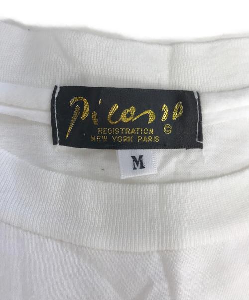 Picaso（ピカソ）Picaso (ピカソ) アートtシャツ ホワイト サイズ:Mの古着・服飾アイテム