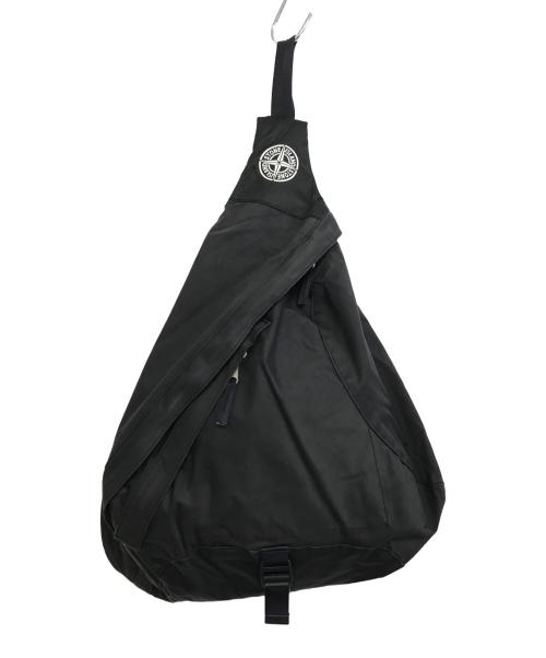 STONE ISLAND（ストーンアイランド）STONE ISLAND (ストーンアイランド) ワンショルダーバッグ ブラック サイズ:表記なしの古着・服飾アイテム