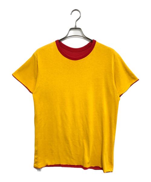 Champion（チャンピオン）Champion (チャンピオン) 80sダブルフェイスTシャツ レッド サイズ:Lの古着・服飾アイテム