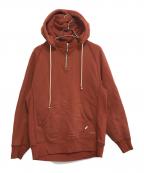 SUGARHILLシュガーヒル）の古着「Attached Zip-Up Hoodie」｜ブラウン