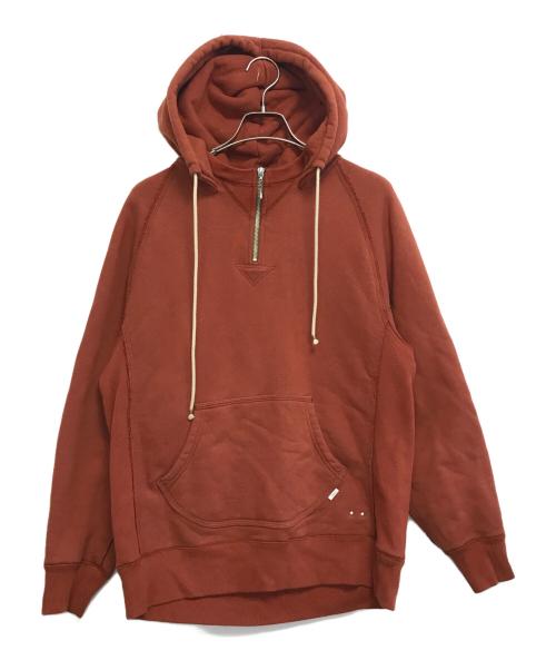 SUGARHILL（シュガーヒル）SUGARHILL (シュガーヒル) Attached Zip-Up Hoodie ブラウン サイズ:SIZE1の古着・服飾アイテム