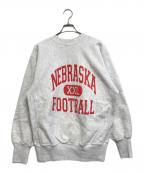 rugged sweatsラギッドスウェット）の古着「三段プリントスウェット」｜グレー