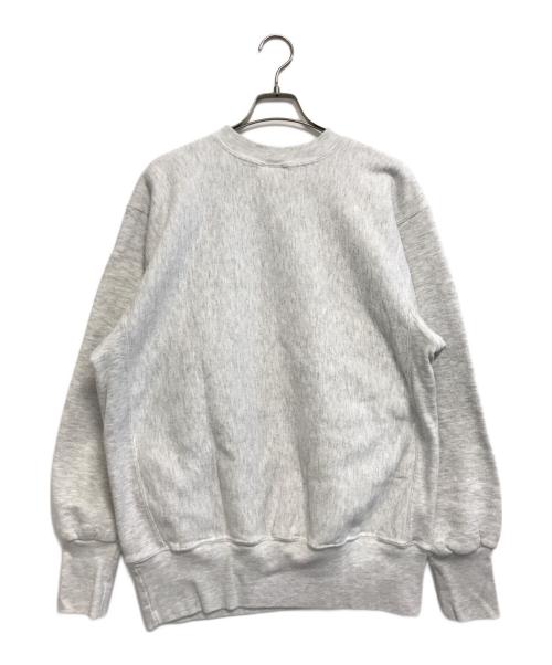 rugged sweats（ラギッドスウェット）rugged sweats (ラギッドスウェット) 三段プリントスウェット グレー サイズ:XLの古着・服飾アイテム