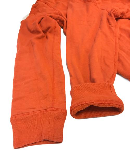 POLO RALPH LAUREN（ポロ・ラルフローレン）POLO RALPH LAUREN (ポロ・ラルフローレン) 前Vダブルフェイススウェット オレンジ サイズ:XLの古着・服飾アイテム