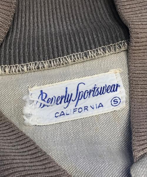 BEVERLY SPORTSWEAR（ビバリー・スポーツウェア）BEVERLY SPORTSWEAR (ビバリー・スポーツウェア) ブルゾン グレー サイズ:Sの古着・服飾アイテム