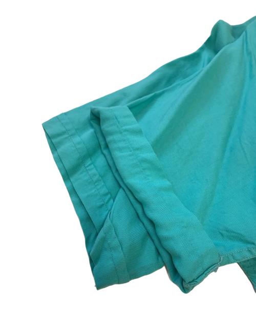 Swing ster（スウィングスター）Swing ster (スウィングスター) 半袖レーヨンシャツ ミントグリーン サイズ:Lの古着・服飾アイテム