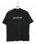 BALENCIAGA（バレンシアガ）の古着「MIRROR LOGO T-SHIRT」｜ブラック