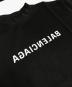 中古・古着 BALENCIAGA (バレンシアガ) MIRROR LOGO T-SHIRT ブラック サイズ:S：40000円
