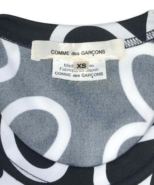 COMME des GARCONS（コムデギャルソン）COMME des GARCONS (コムデギャルソン) 花柄L/Sカットソー ブラック サイズ:XSの古着・服飾アイテム