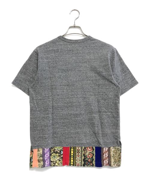 COMME des GARCONS HOMME HOMME（コムデギャルソンオムオム）COMME des GARCONS HOMME HOMME (コムデギャルソンオムオム) 裾ドッキングTシャツ グレー サイズ:表記なしの古着・服飾アイテム