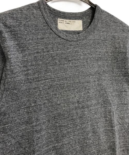 COMME des GARCONS HOMME HOMME（コムデギャルソンオムオム）COMME des GARCONS HOMME HOMME (コムデギャルソンオムオム) 裾ドッキングTシャツ グレー サイズ:表記なしの古着・服飾アイテム